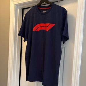 Formula 1 Navy Blue Short Sleeve T-Shirt
